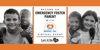 Webinar: Become an Emergency Foster Parent With Shelter and Let it Be Us
