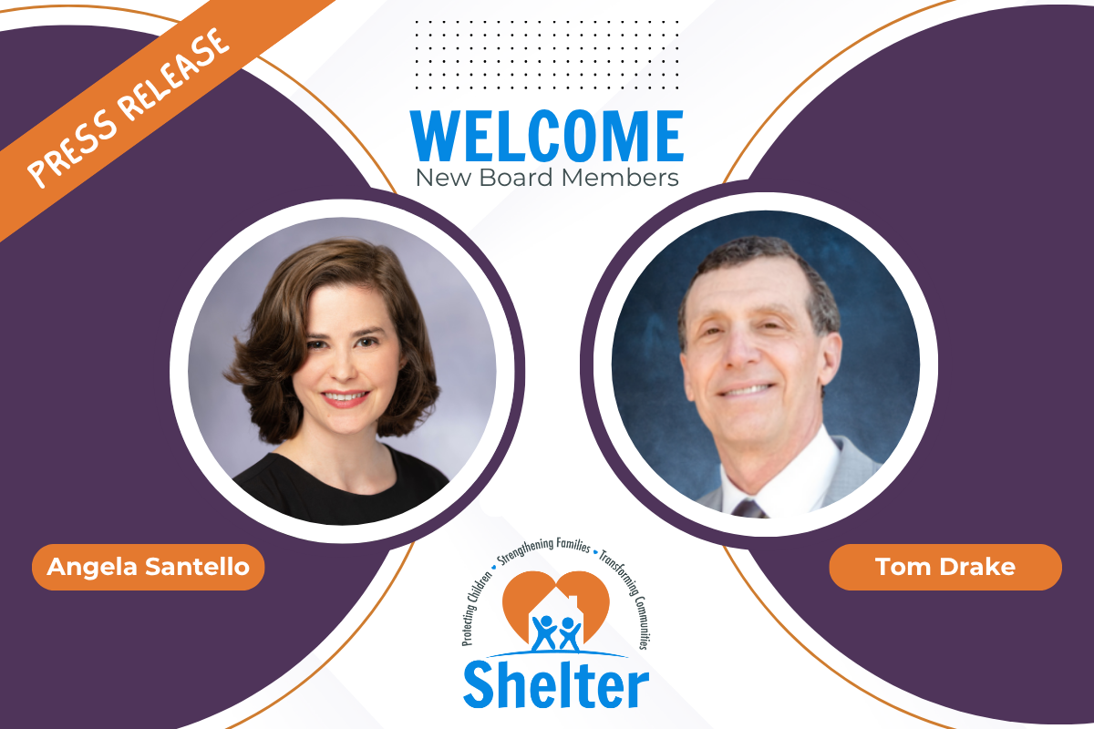 Shelter Youth & Family Services Welcomes Two New Board Members: Tom Drake and Angela Santello